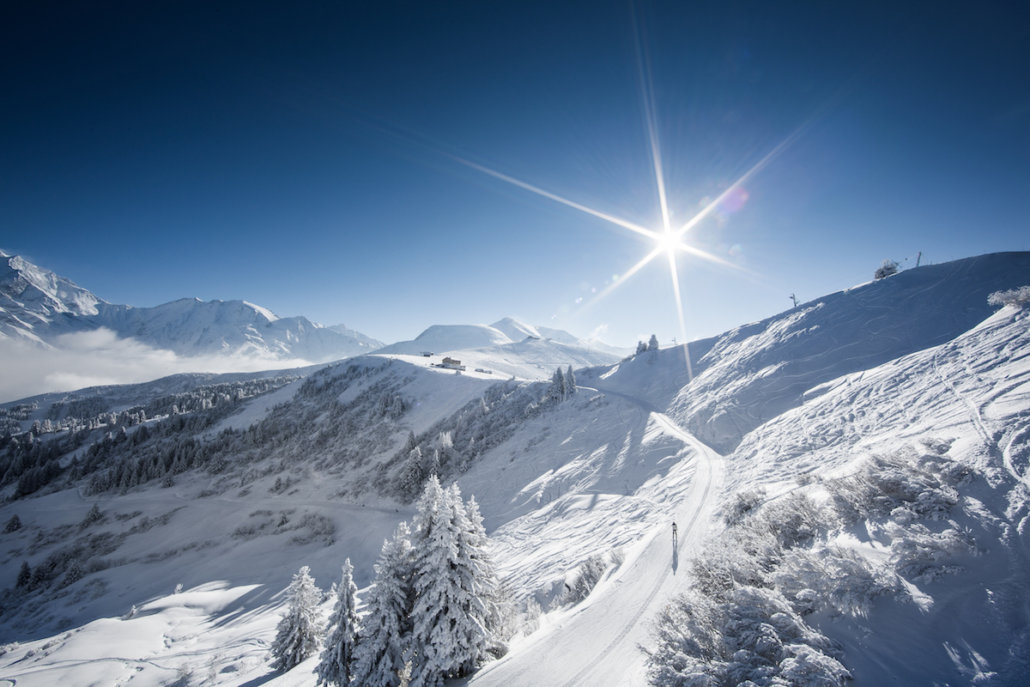 ballade raquettes à Megève